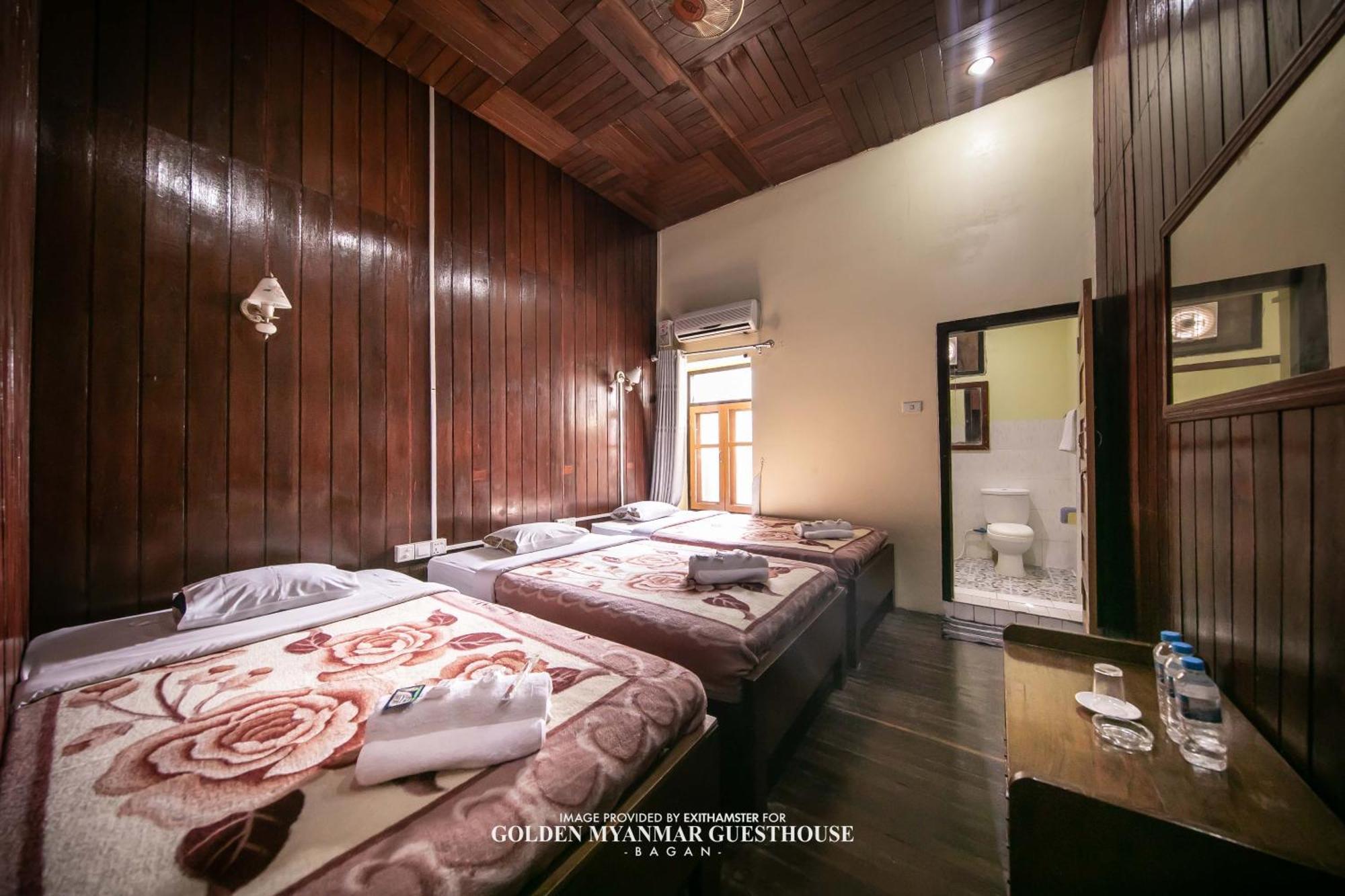 Golden Myanmar Guest House Nyaung-U Extérieur photo