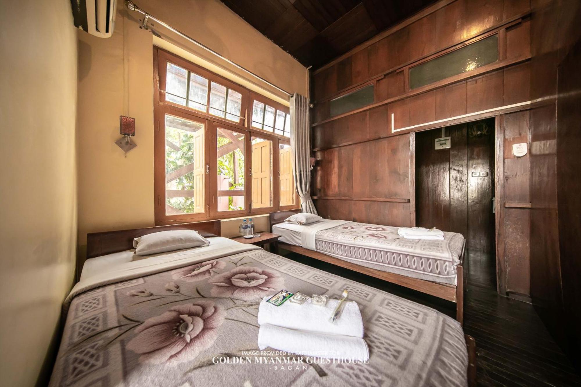 Golden Myanmar Guest House Nyaung-U Extérieur photo