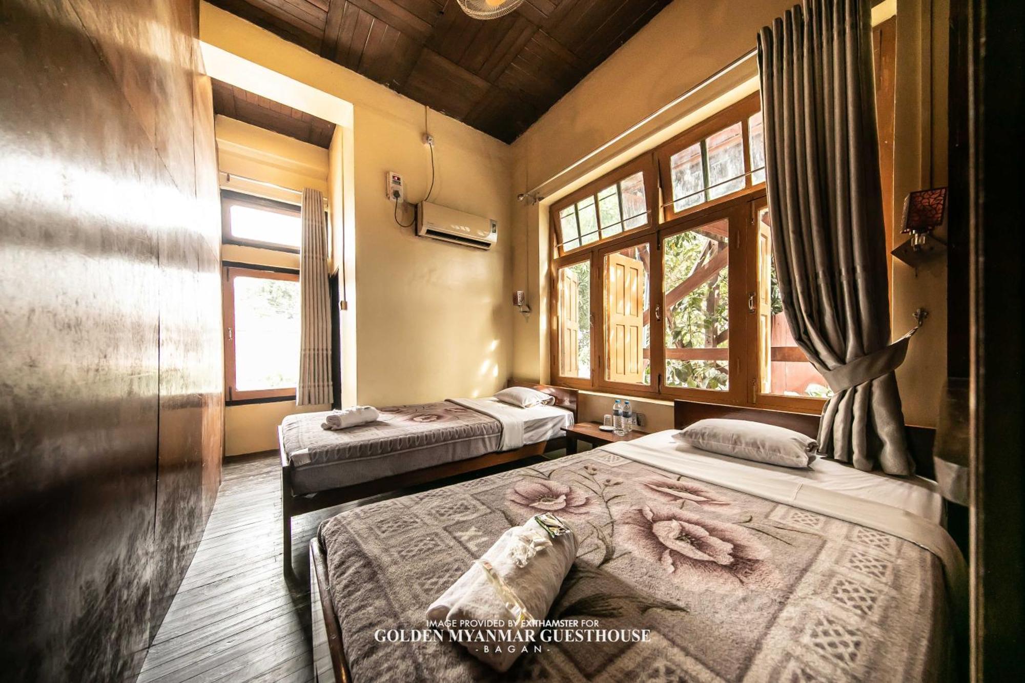 Golden Myanmar Guest House Nyaung-U Extérieur photo